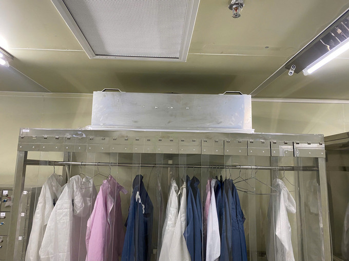 TỦ ĐỰNG QUẦN ÁO PHÒNG SẠCH ACT